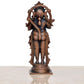 Copper Standing Hanuman Idol - Divine Lord Hanuman Statue for Home and Temple Pooja Decor (Height 5.5 Inch)