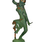 Brass Shiv Parvati Dancing Statue Idol for Temple Home Idols | Height :15 Inches