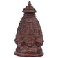 Eight Faced Shiva Mukhaligam Head Brass Statue - 9.5 cm, 5.0 cm, 5.0 cm