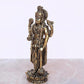 Super Fine Brass Lord Vishnu Idol Statue for mandir Temple Showpiece, (Height 5 Inch)