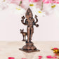 Copper Lord Shree Kal Bhairav Idol Pooja Shri Kaal Batuk Bhairava Puja Home Decor Bhirav Statues Idols (Height 5.5 Inch)