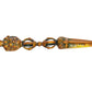 Brass Tibetan Handmade Dorje Vajra Furba Phurpa Dagger Adjustable Pendants (Height: 8 inch) (Multicolor 2)