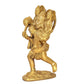 Brass Hanuman Carries Ram ji and Lakshman on His Shoulders Handcrafted Spiritual Decor for Home and Office Decor (Height 8 Inch)