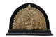 Goddess Ekchala durga Partima Brass Statue with Wood Base Wall Sculpture Wall Hanging Height 8 inches