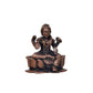 Copper Bala Tambika Sundari Statue - Divine Goddess Idol for Home Temple and Spiritual Decor (Height 1.5 Inch)