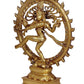 Nataraja Shiva Idol Sculpture Handmade Antique Dancing Nataraj Statue Height 13.5 Inches