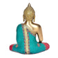 Bhumisparasha Mudra Brass Buddha Idol Statue Murti for Home Decor (Height 14 inch)