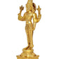 Brass Vishnu Four Armed Standing Vishnu Statue, (Height 21 Inch)