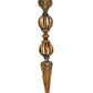 Brass Tibetan Handmade Dorje Vajra Furba Phurpa Dagger Adjustable Pendants (Height: 7.5 inch)