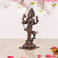 Copper Lord Shree Kal Bhairav Idol Pooja Shri Kaal Batuk Bhairava Puja Home Decor Bhirav Statues Idols (Height 5.5 Inch)