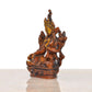 Brass Tara Devi Statue - for Worship, Meditation Spaces, Home Decor Office, or as a Thoughtful Spiritual Gift. (Height 4 Inch)