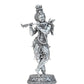 Bronze Lord Krishna Idol Figurine Sculpture Playing Flute Statue, for Home Decor Mandir Pooja Decorative Showpiece, (Height 6.5 Inch)