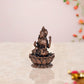 Copper Lakshmi Laxmi Statue Idol Murti for Home Temple Office Mandir, (Height: 2 Inch)