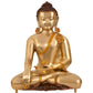 Brass Buddha Statue - Handcrafted Spiritual Decor for Home and Office - Meditating Buddha Idol (Height 20 Inch)