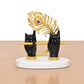 Resin Black Krishna Ji Hands with Flute Figurine (Height: 4 Inch)
