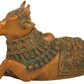 Brass Nandi-The Vehical of Lord Shiva, Height: 6 Inch