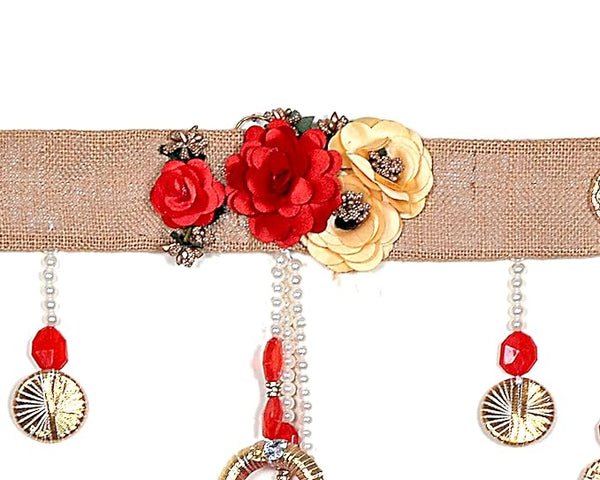 Traditional Hanging Bandanwar Toran - Diwali Decoration Item for Home Door Wall Decor Length 39 inches