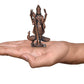 Copper Standing Lord Kartikeya Murugan Murti Decorative Showpiece Copper Murti (Height 3.5 Inch)