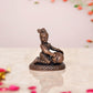 Copper Lord Bal Gopal Krishna makhan chor Idol Statue | Pooja Home Decor Mandir |(Height 2 Inch)