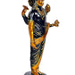 Brass Idol of Lord Dhanvantari God of Ayurveda Medicine Statue Height 18.5 Inches