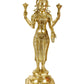 Brass Standing Lakshmi Goddess Laxmi for Home Pooja Home and Office Decor (Height: 20 Inch)