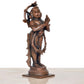 Copper Standing Hanuman Idol - Divine Lord Hanuman Statue for Home and Temple Pooja Decor (Height 5.5 Inch)