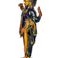 Brass Idol of Lord Dhanvantari God of Ayurveda Medicine Statue Height 18.5 Inches