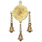 Ganesh Hanging with Bells Pooja Room Decoration/Brass Decor Items for Puja Manidr and Home Temple (Height : 7 Inches)