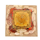 Gomti Chakra Orgonite Pyramid Feng Shui showpiece (Height 2 Inch)