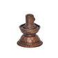 Copper Shiva Ling Murti Shivling Figurine Sculpture Deity Lord Shivling Statue Hindu Puja Vastu Gifts Home Decor (Height: 2.5 inch)