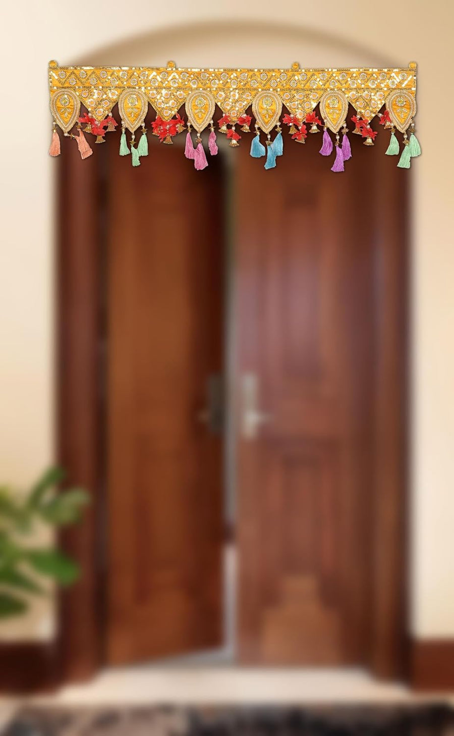 Toran Bandanwar Door Hangings For Diwali Decoration (Length: 36 Inch) Craft Detail
