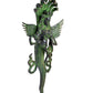 Brass Naga Kanya Statue Brass Idol Statues for Home Door Decor and Ofice (Height: 14 inch)