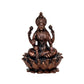 Copper Lakshmi Laxmi Statue Idol Murti for Home Temple Office Mandir, (Height: 3.5 Inch)