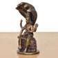 Resin Vishnu Seated on Sheshnag Statue (Height 5 Inch)