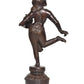 Brass Pot Lady Taking Out Thorn from Her Foot for Home Decor Office (Height :16.5 inch).