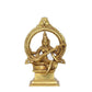 Brass Maa Saraswati Statue Handcrafted Hindu Goddess Saraswati Idol for Home Decor and Pooja Statue (Height 6 Inch)