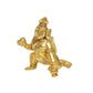 Brass Lord Laddu Gopal Bal Krishna Thakur ji Idol Statue | Pooja Home Decor Mandir |(Height 3 Inch)