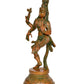 Brass Shiva and Parvati Ardhanarishvara Murti Religious Statue for Home Temple Decor (Height : 12 inch)