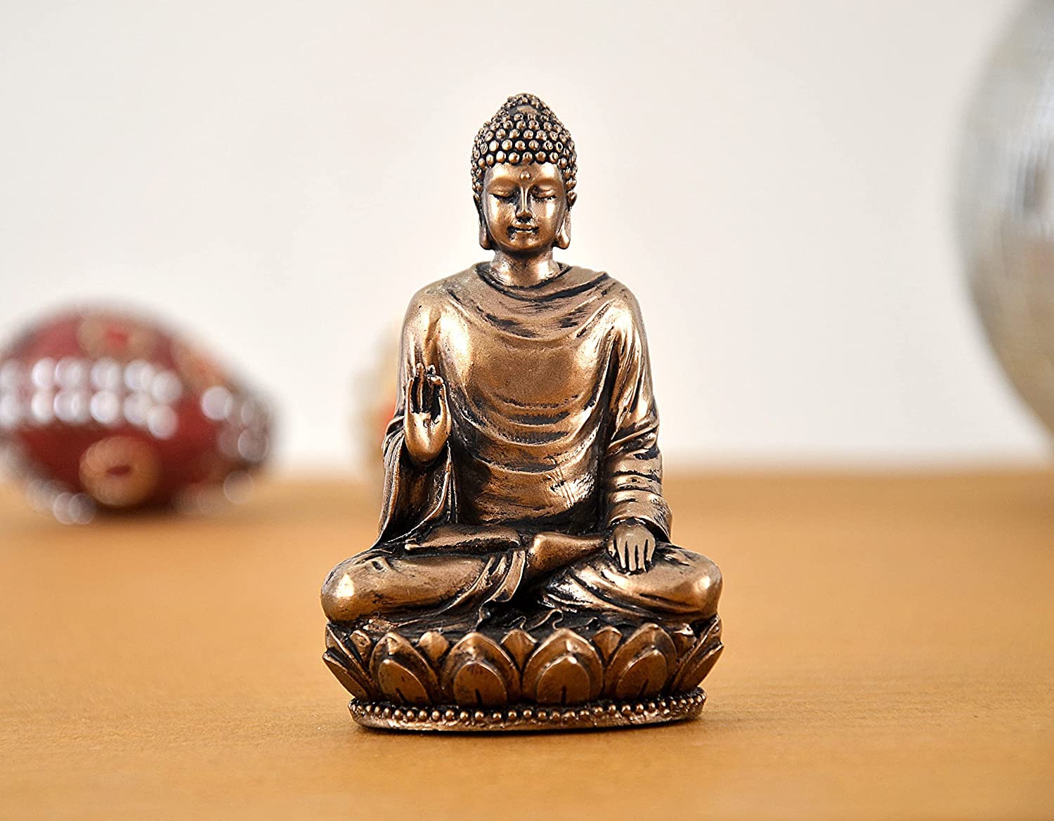 Polyresin Buddha Statue (Height 3 inches)