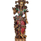 Resin Radha Statue for Home Decor for Living Room  | Height : 14 inches