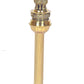 India Brass Ashoka Stambh Showpiece | Height - 11.5 Inches | Color - Gold