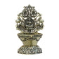 Bronze Lakshmi Laxmi Diya Oil Lamp for Diwali Pooja Gift Decoration Showpiece (Height 4 Inch)