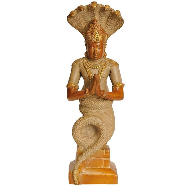 Brass Maharishi Patanjali Statue The Father of Yoga (Height 10 Inch)