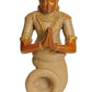 Brass Patanjali Statue Brass Hindusim Indian Art Home Decoration God Patanjali - The Father of Yoga Height 10 Inch