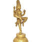 Brass Shiva and Parvati Ardhanrishvara Murti Religious Statue for Home Temple Decor (Height :12 inch)