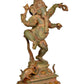 Brass Lord Dancing Ganesha Murti - Religious Statue for Home Temple (Height 19 Inch)