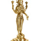 Brass Standing Lakshmi Goddess Laxmi for Home Pooja Home and Office Decor (Height: 20 Inch)