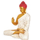 Resin Buddha Statue for Table Decor Living Room Home Decor and Office (Height: 14 Inch)