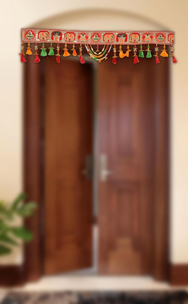 Toran Bandanvar Door Hangings For Diwali Decoration (Length: 36 Inch)