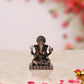 Copper Lord Ganesha Ganpati Idol Vinayak Religious Statue Copper Murti Multicolor (Height 2.5 Inch)